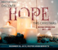 Icon of DISCOVER HOPE THIS CHRISTMAS, BEING ENGULFED BY HOPE